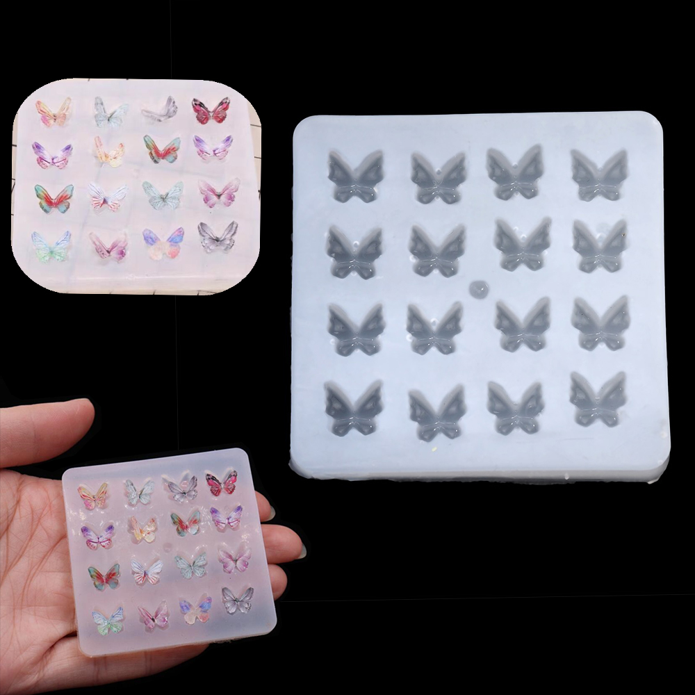 Resin Art Letters - Bướm Nhỏ Hình Nhựa Dính Khuôn