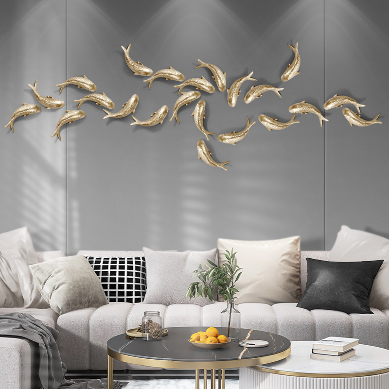 Resin Art Design - Chinese Feng Shui JinLi Golden Koi