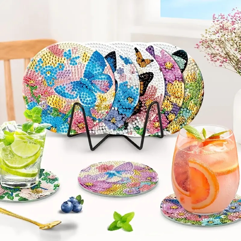 8 Pieces of Diamond Art Painti - đánh giá và giá Resin Art For Beginner