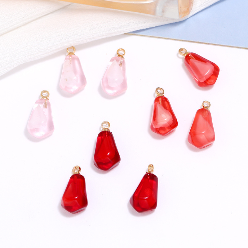 10pcs Pomegranate Seed Resin P - đánh giá và giá Resin Art Jewellery Kit