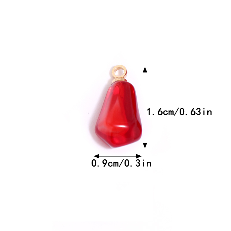 10pcs Pomegranate Seed Resin P - đánh giá và giá Resin Art Jewellery Kit