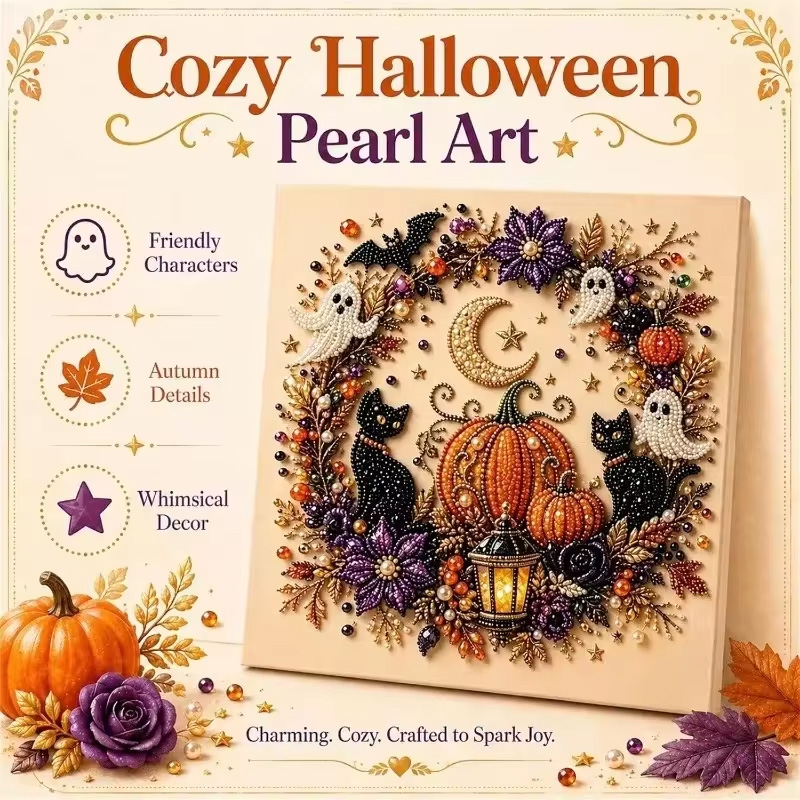 @Halloween Ghost Pearl Art Kit - đánh giá và giá Resin Art For Beginner