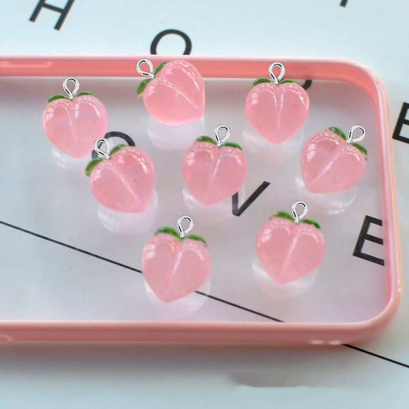 10Pcs New Transparent Peach Fl - đánh giá và giá Resin Art Jewellery Kit