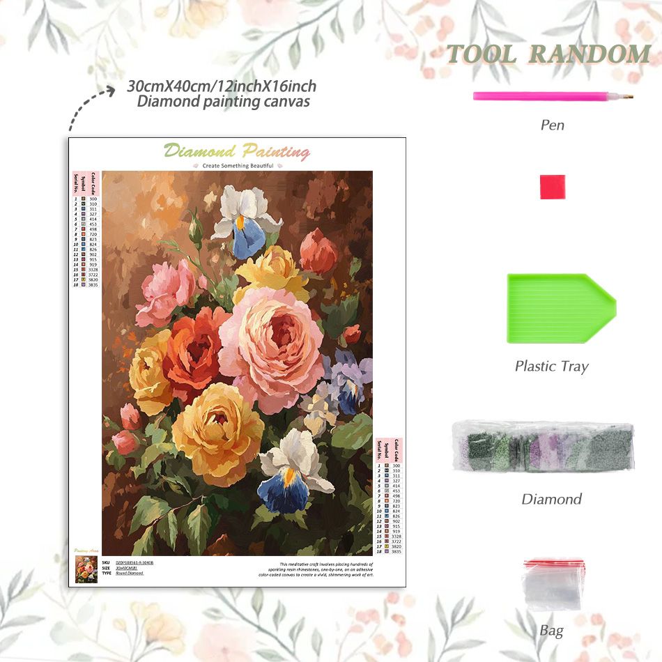 CHENISTORY Flower 5d Diamond P - đánh giá và giá Resin Art Unique Ideas