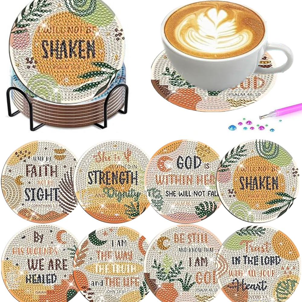 8 Pieces/Set Diamond Painting  - đánh giá và giá Resin Art Design