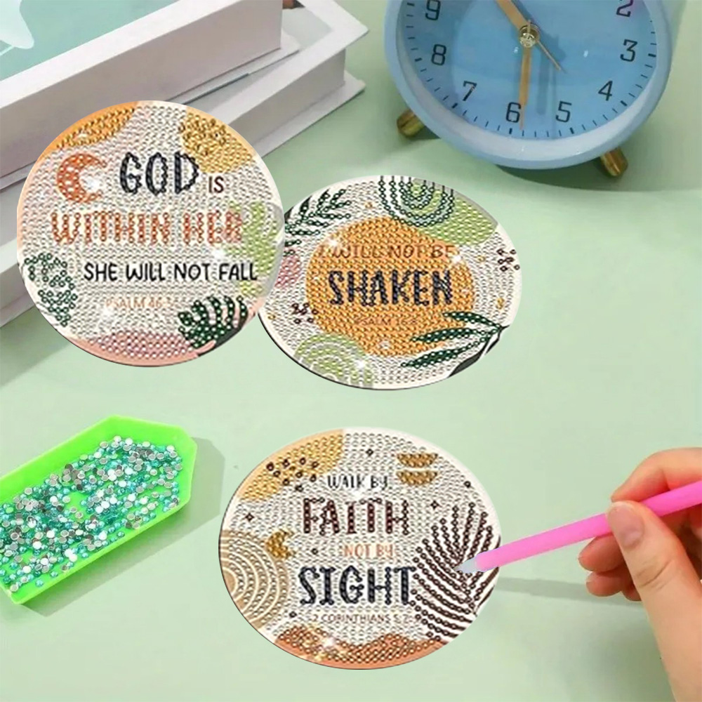 8 Pieces/Set Diamond Painting  - đánh giá và giá Resin Art Design