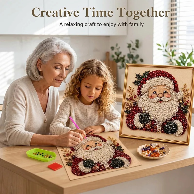 Christmas Pearl Diamond Painti - đánh giá và giá Resin Art For Beginner