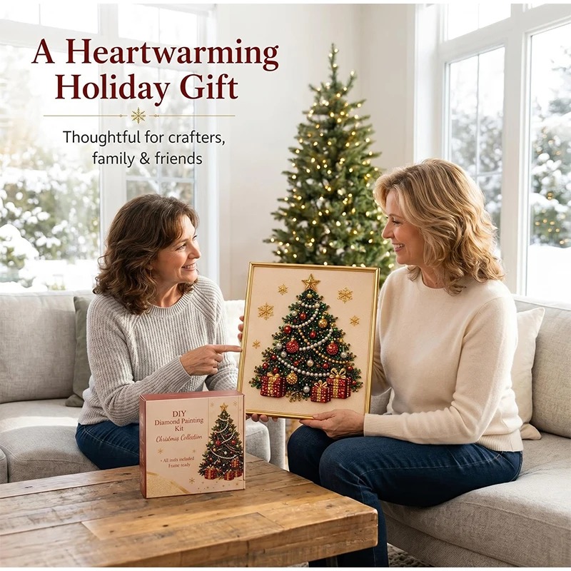 Christmas Pearl Diamond Painti - đánh giá và giá Resin Art For Beginner