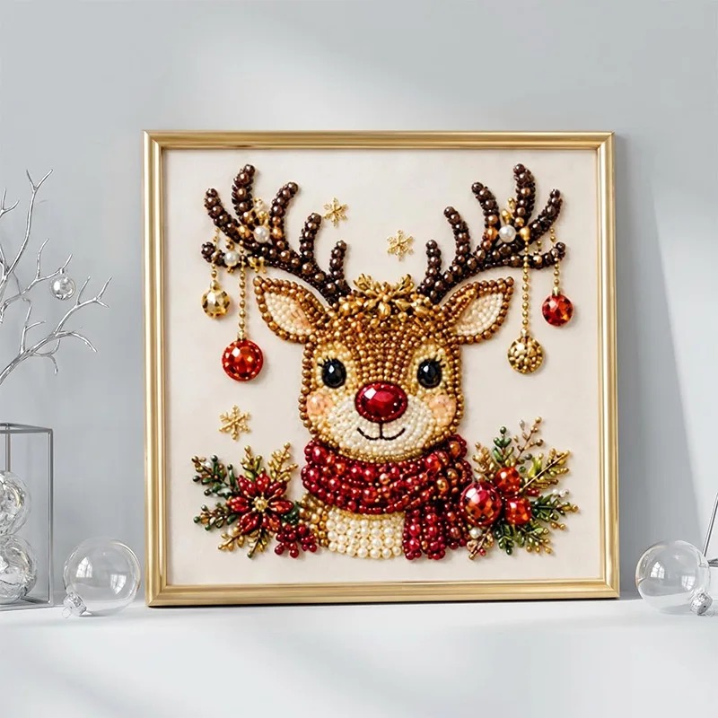 Christmas Pearl Diamond Painti - đánh giá và giá Resin Art For Beginner