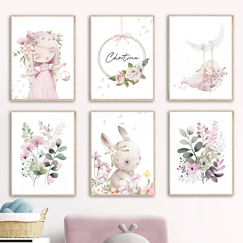 Nordic Cartoon Aesthetics Wall - đánh giá và giá Resin Art Of Flowers