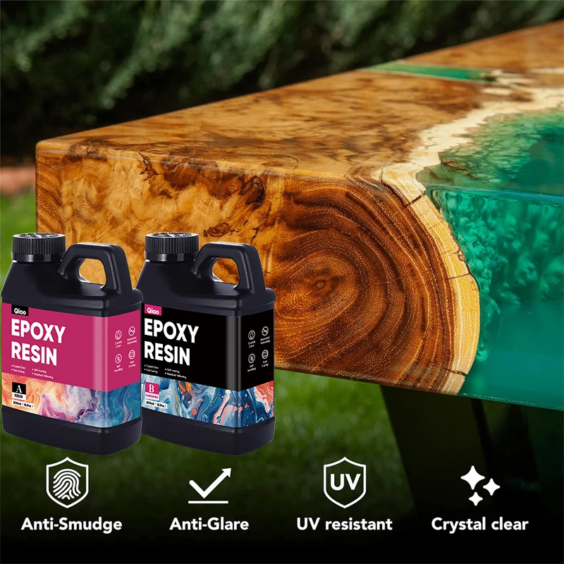 500ml 1000ml Easy Mixing Epoxy - đánh giá và giá Resin Art Easy