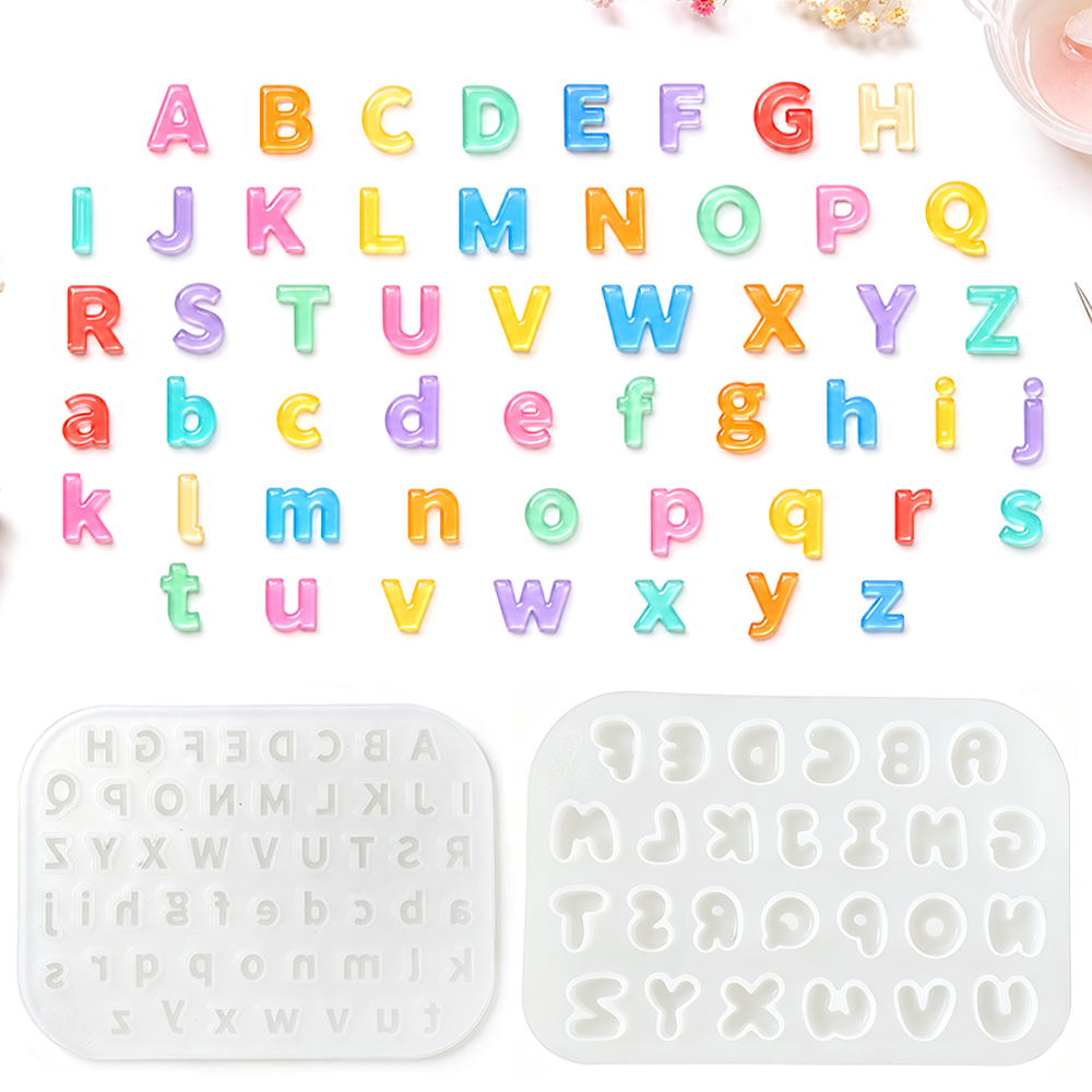 S0321 Mini Size Silicone Mold  - đánh giá và giá Resin Art Letters