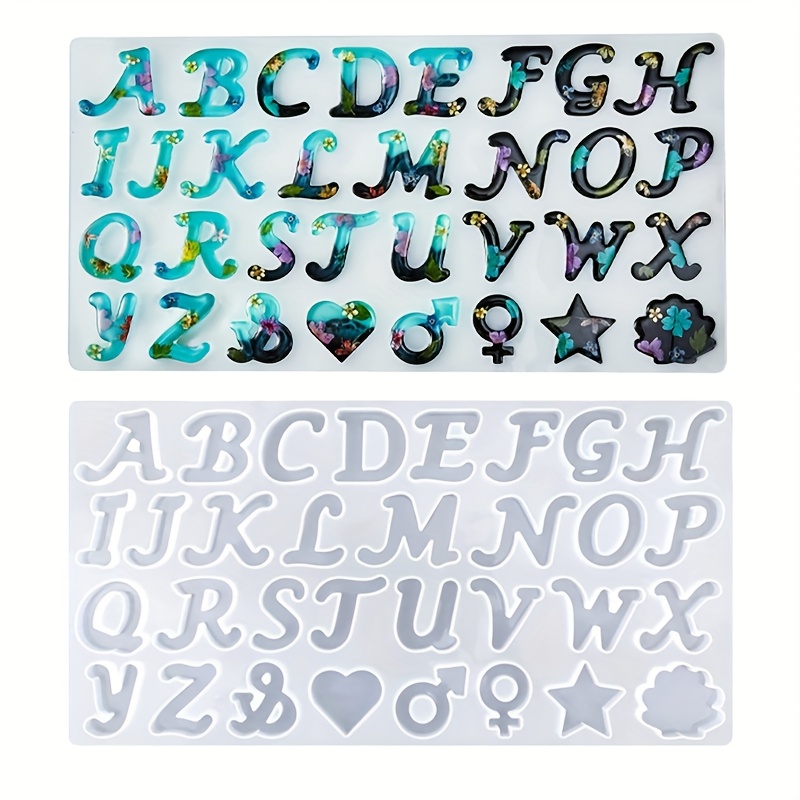 Resin casting mold A style mir - đánh giá và giá Resin Art Letters