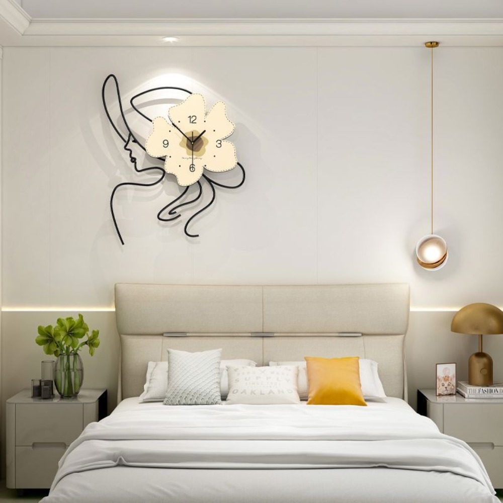 Living Room Large Wall Clock C - đánh giá và giá Resin Art Wall Clock