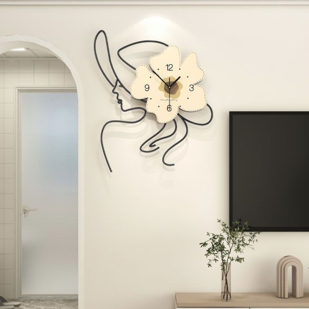 Living Room Large Wall Clock C - đánh giá và giá Resin Art Wall Clock