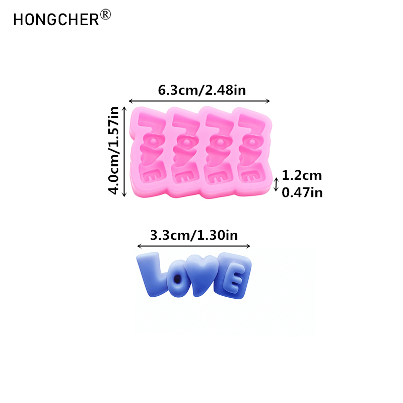 LOVE Letters Silicone Mold DIY - đánh giá và giá Resin Art Letters
