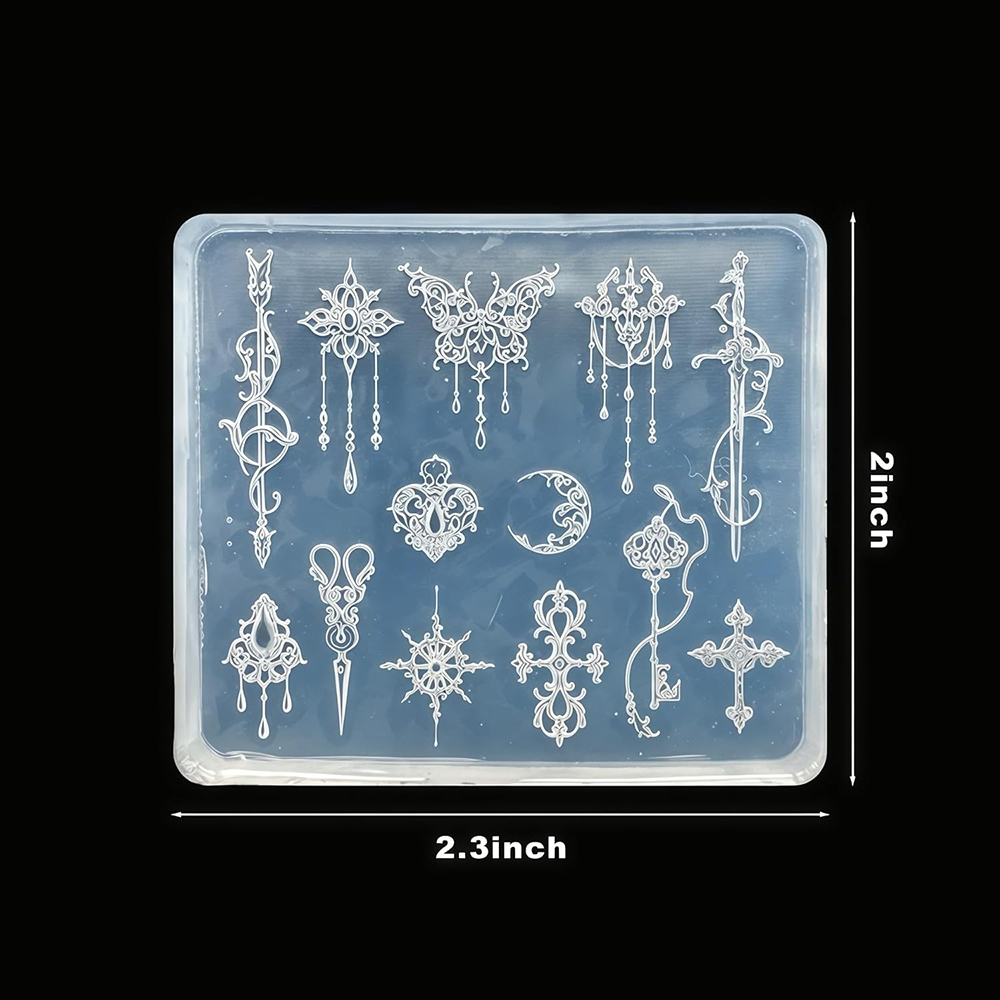 Arrow Silicone Mold Moon Resin - đánh giá và giá Resin Art Templates Free