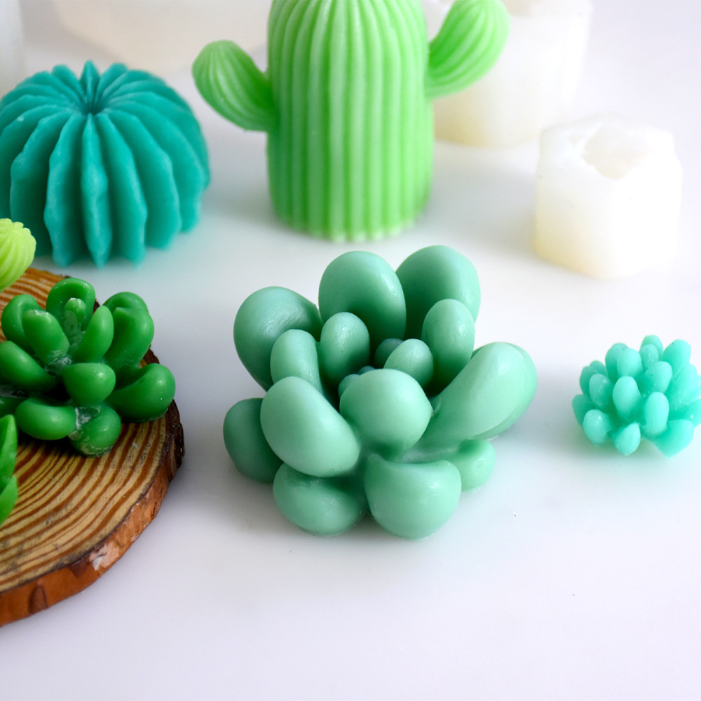 Creative 3D Cactus Silicone Mo - đánh giá và giá Resin Art Easy