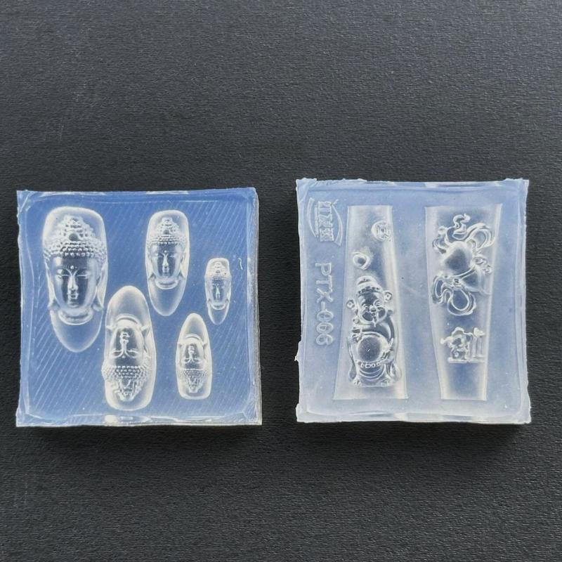 3D Acrylic Nail Art Mold Silic - đánh giá và giá Resin Art Templates Free