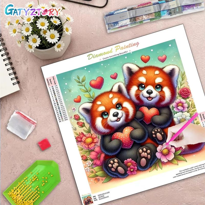 GATYZTORY Cartoon 5d Diamond P - đánh giá và giá Resin Art Ideas With Pictures