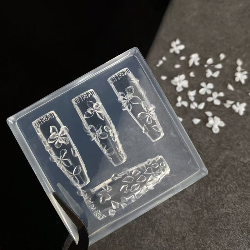 **1PC 3D Flowers Nail Mold DIY - đánh giá và giá Resin Art Templates Free