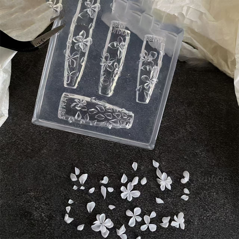 **1PC 3D Flowers Nail Mold DIY - đánh giá và giá Resin Art Templates Free