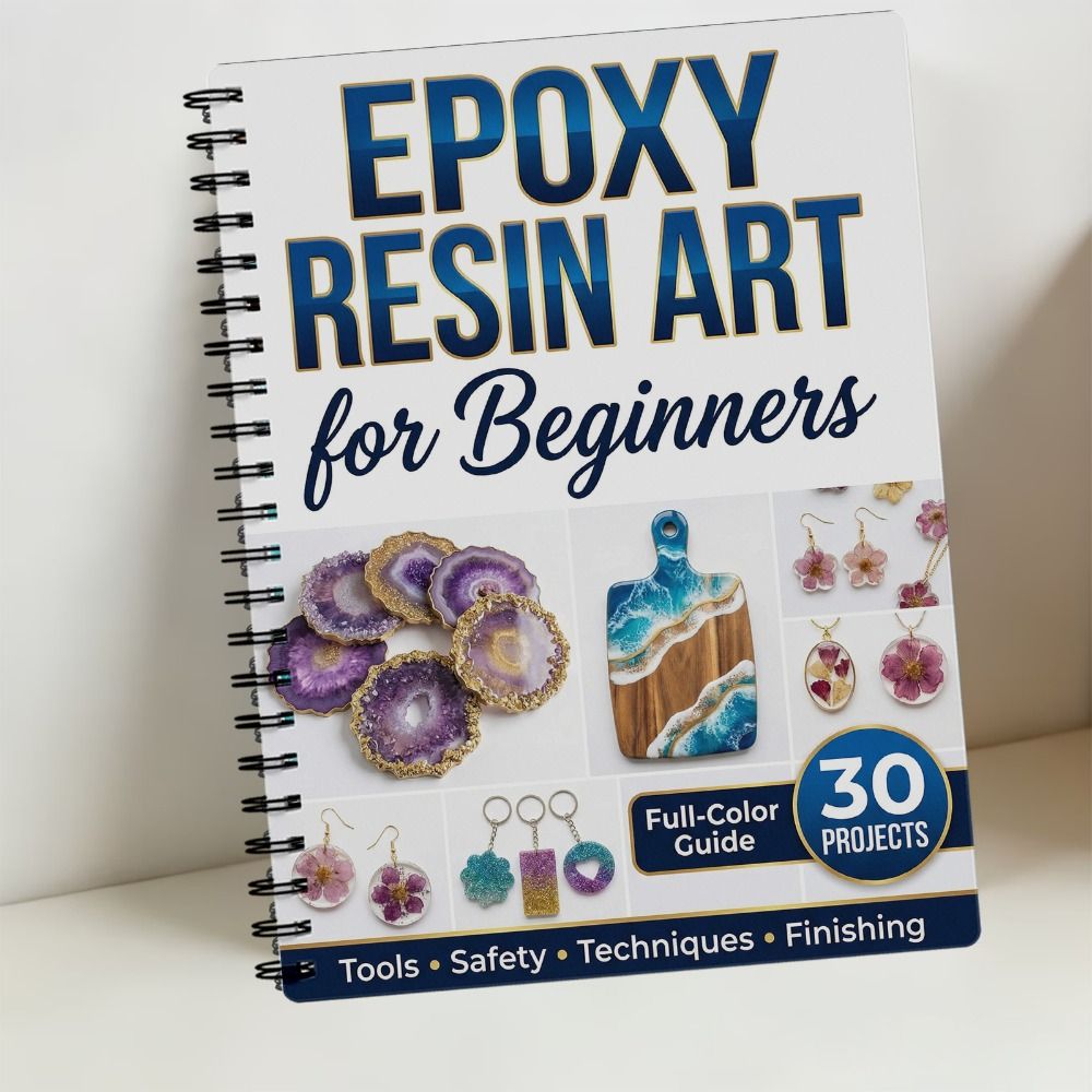 Step-by-Step Epoxy Resin Art H - đánh giá và giá Resin Art For Beginner