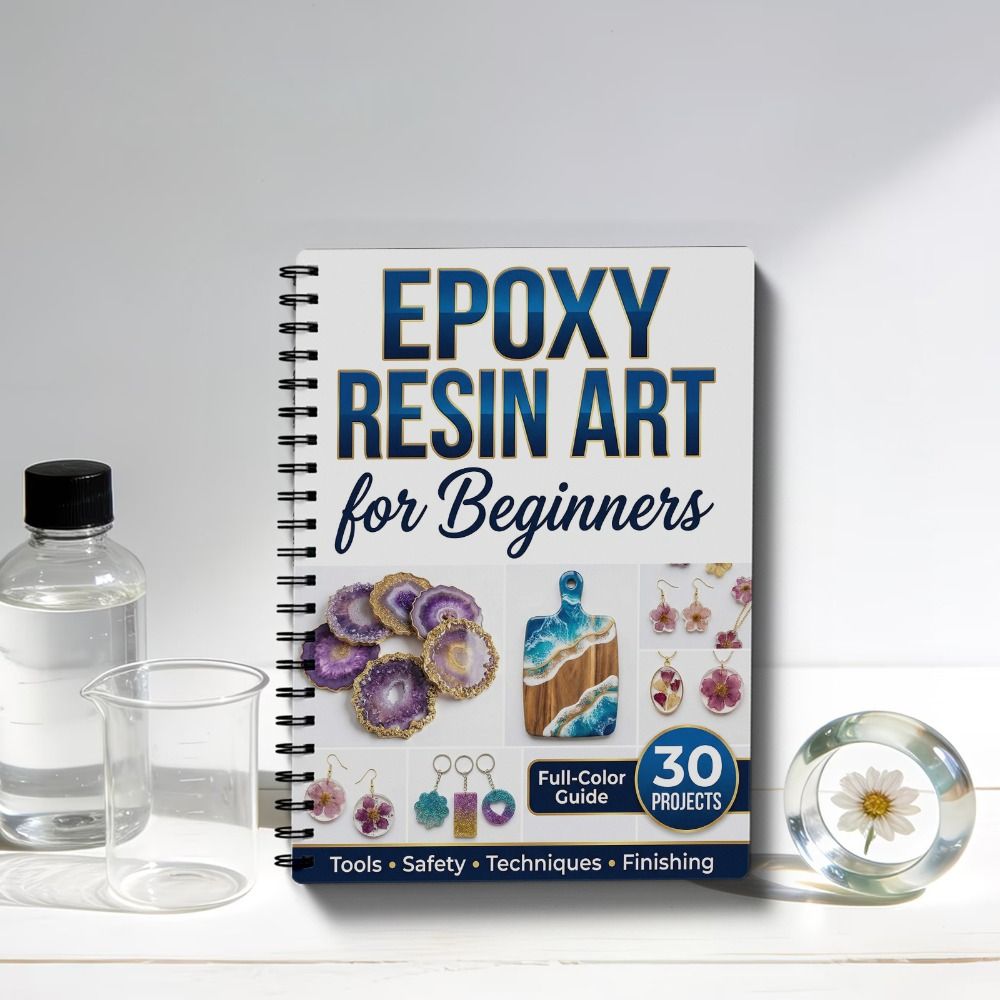 Step-by-Step Epoxy Resin Art H - đánh giá và giá Resin Art For Beginner