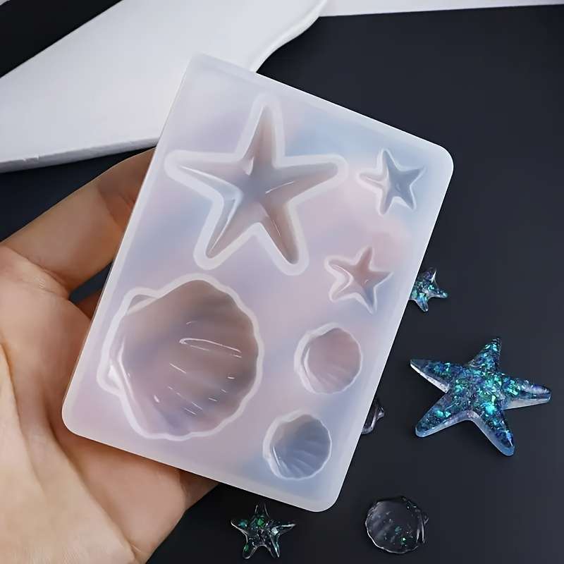 DIY Ocean Theme Crystal Epoxy  - đánh giá và giá Resin Art Letters