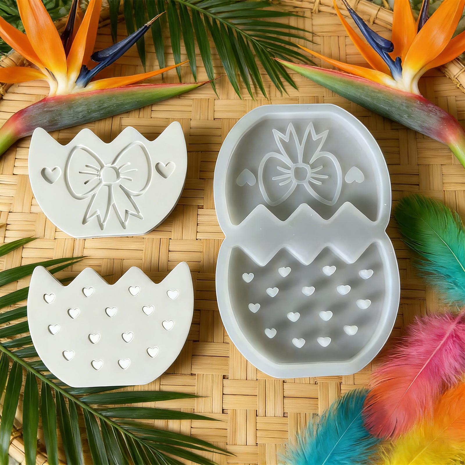 Silicone Easter Egg Molds Bunn - đánh giá và giá Resin Art Easy