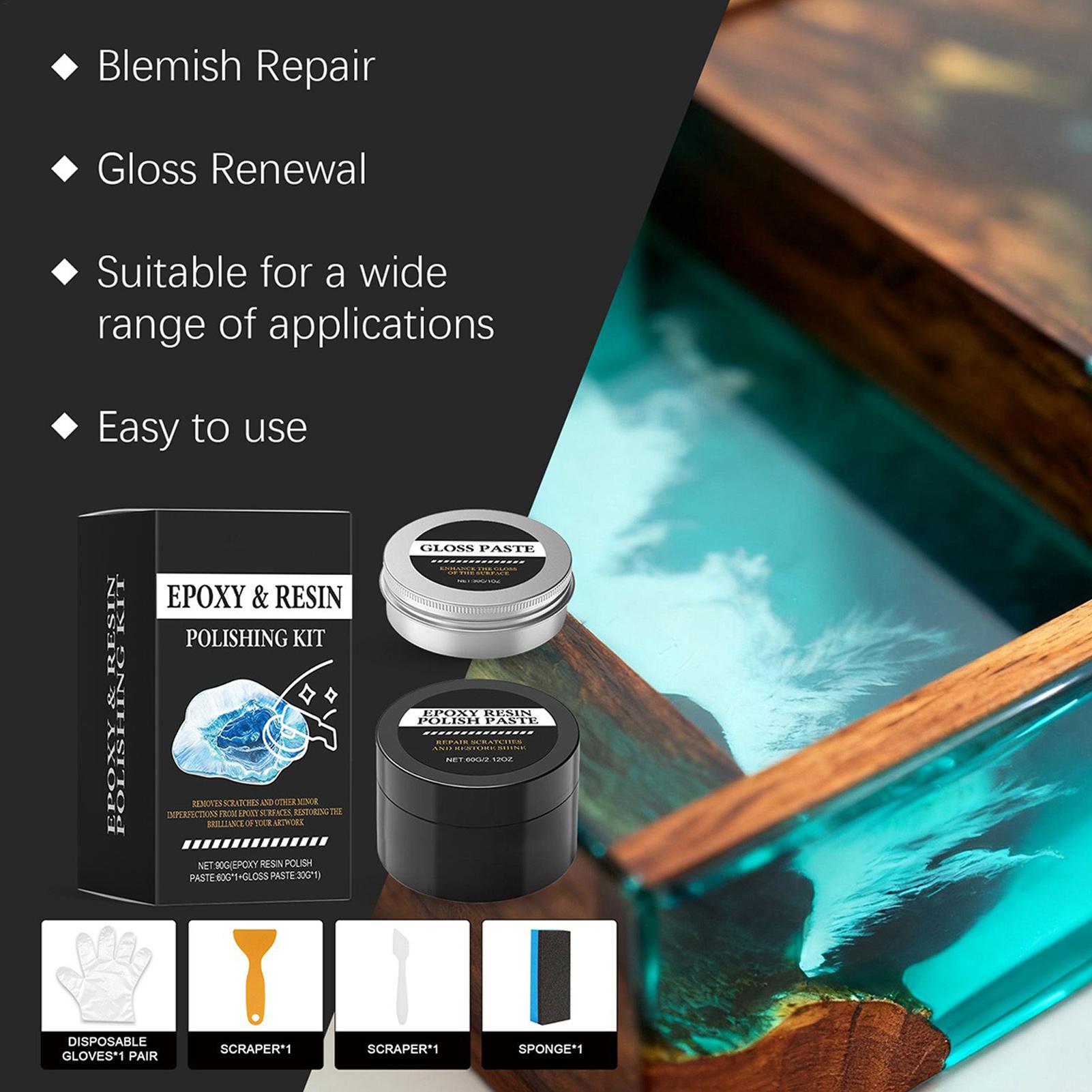 Epoxy Resin Polishing Kit - Cr - đánh giá và giá Resin Art For Beginner