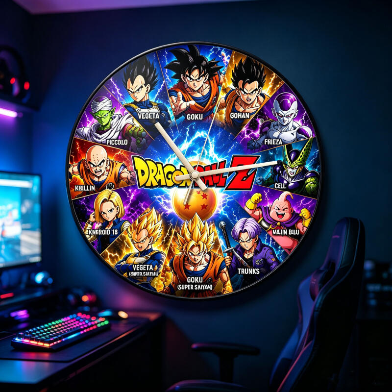 Dragon Ball Z Anime Round Wall - đánh giá và giá Resin Art Wall Clock