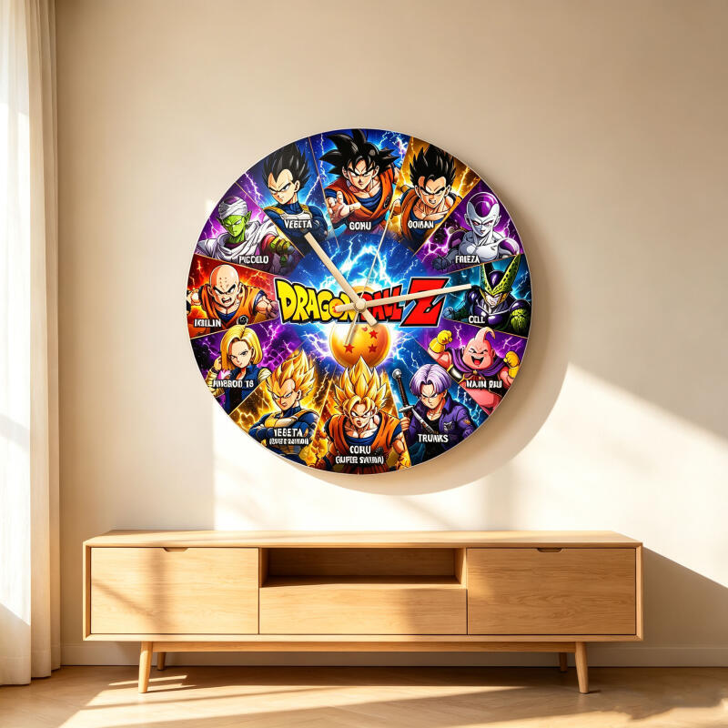Dragon Ball Z Anime Round Wall - đánh giá và giá Resin Art Wall Clock