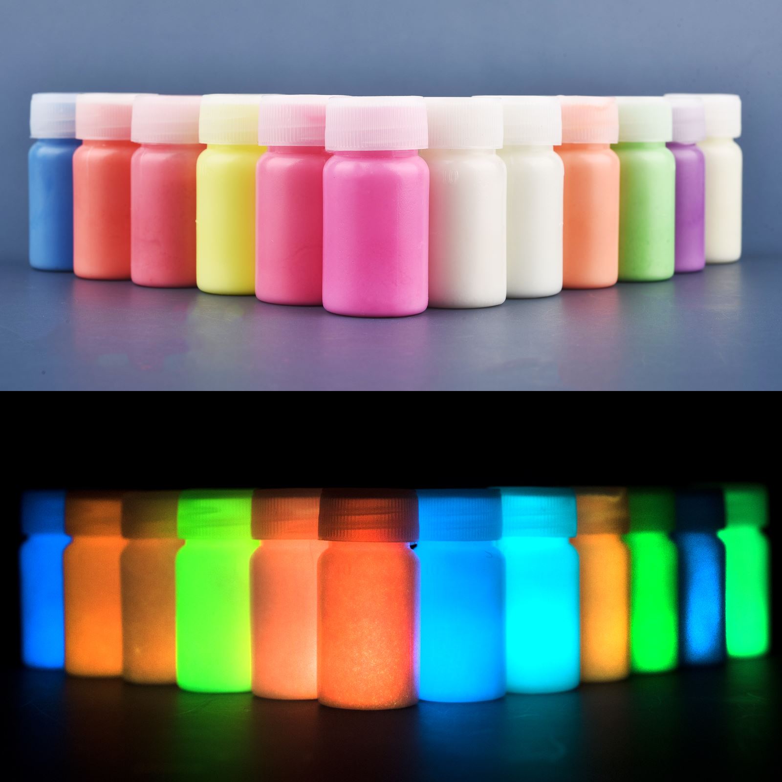 15G Dạ Quang Lấp Lánh Bột Chất - đánh giá và giá Resin Art Lamp