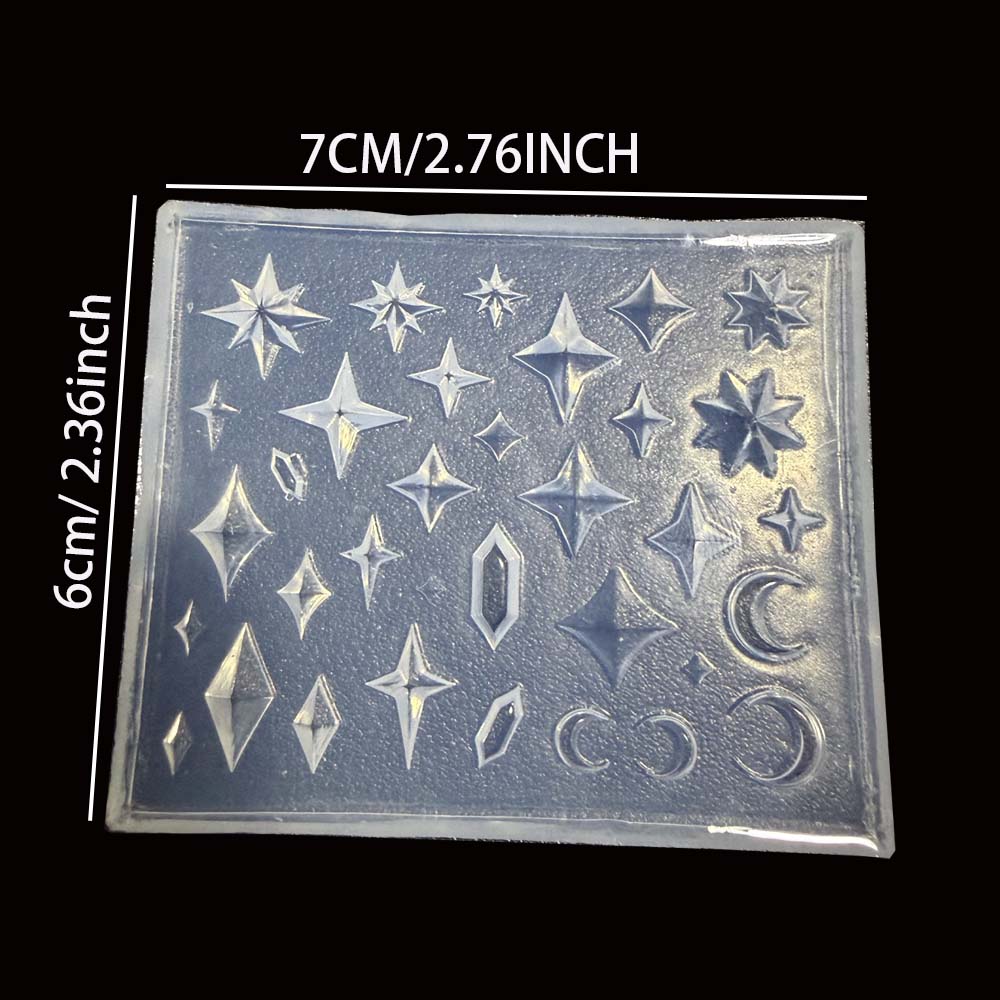 Celestial Star Moon Diamond Si - đánh giá và giá Resin Art Templates Free