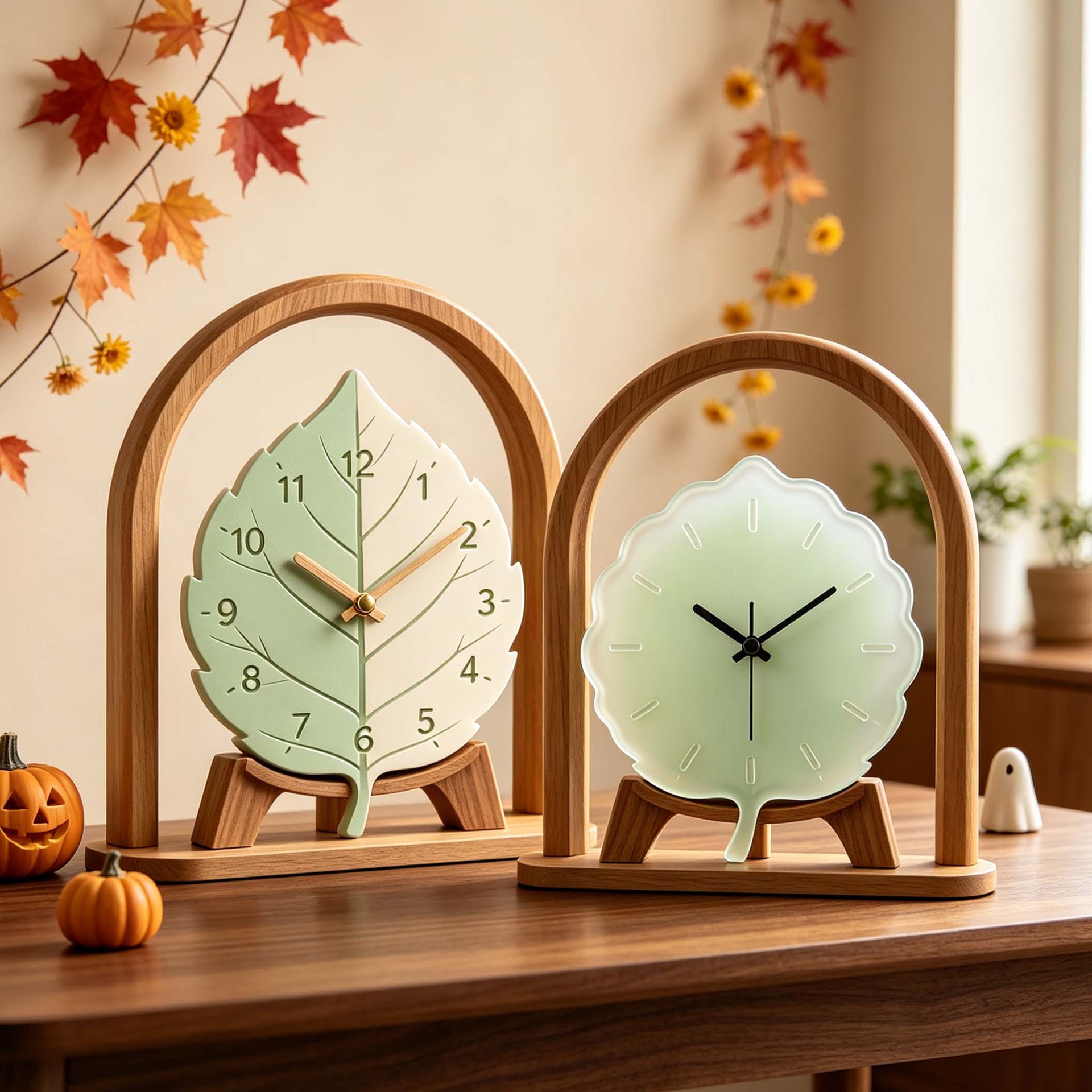 Clock Silicone Molds Leaf Vein - đánh giá và giá Resin Art Wall Clock