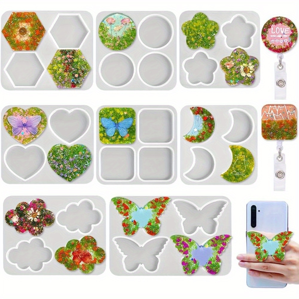 Multi-Shape DIY Resin Silicone - đánh giá và giá Resin Art Name