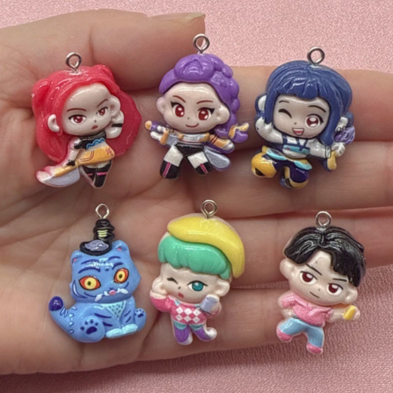 10pcs resin cartoon pendant, D - đánh giá và giá Resin Art Jewellery Kit