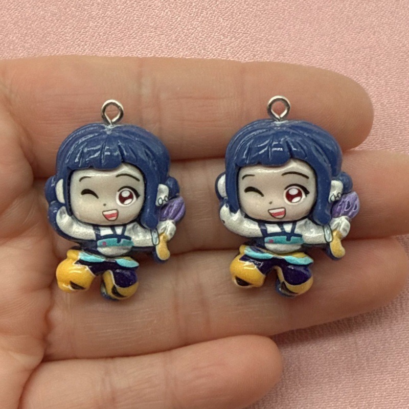 10pcs resin cartoon pendant, D - đánh giá và giá Resin Art Jewellery Kit