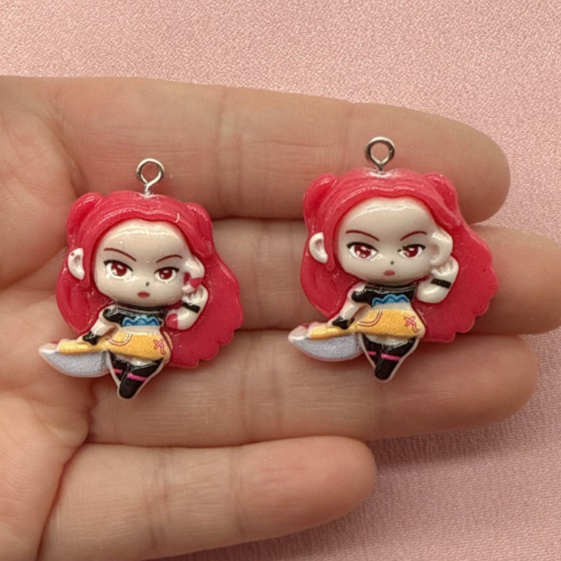 10pcs resin cartoon pendant, D - đánh giá và giá Resin Art Jewellery Kit
