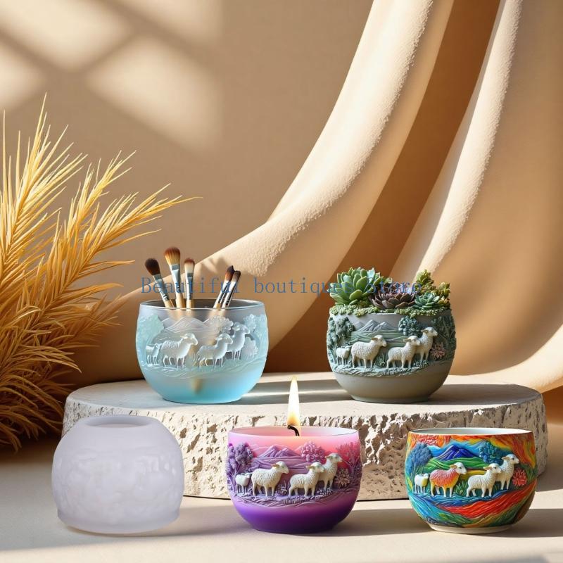Khuôn silicon dê sáng tạo U4LF - đánh giá và giá Resin Art Unique Ideas