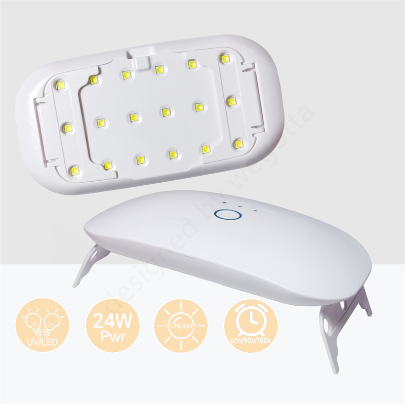 24W USB Rechargeable UV LED La - đánh giá và giá Resin Art Lamp