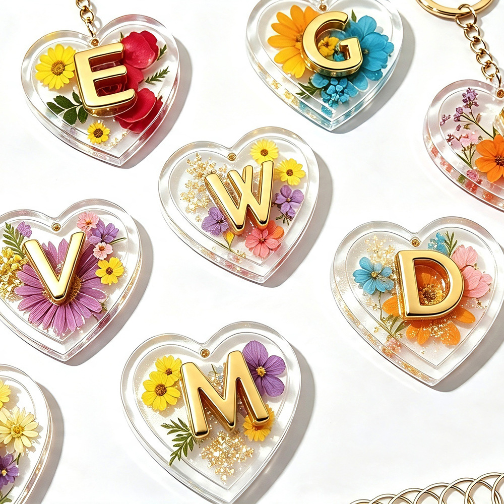 Complete 26 Letters & Heart Si - đánh giá và giá Resin Art Name