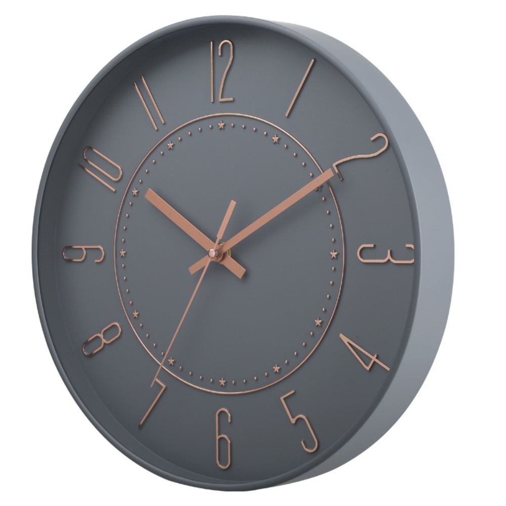 Modern Plastic Hanging Clock S - đánh giá và giá Resin Art Wall Clock