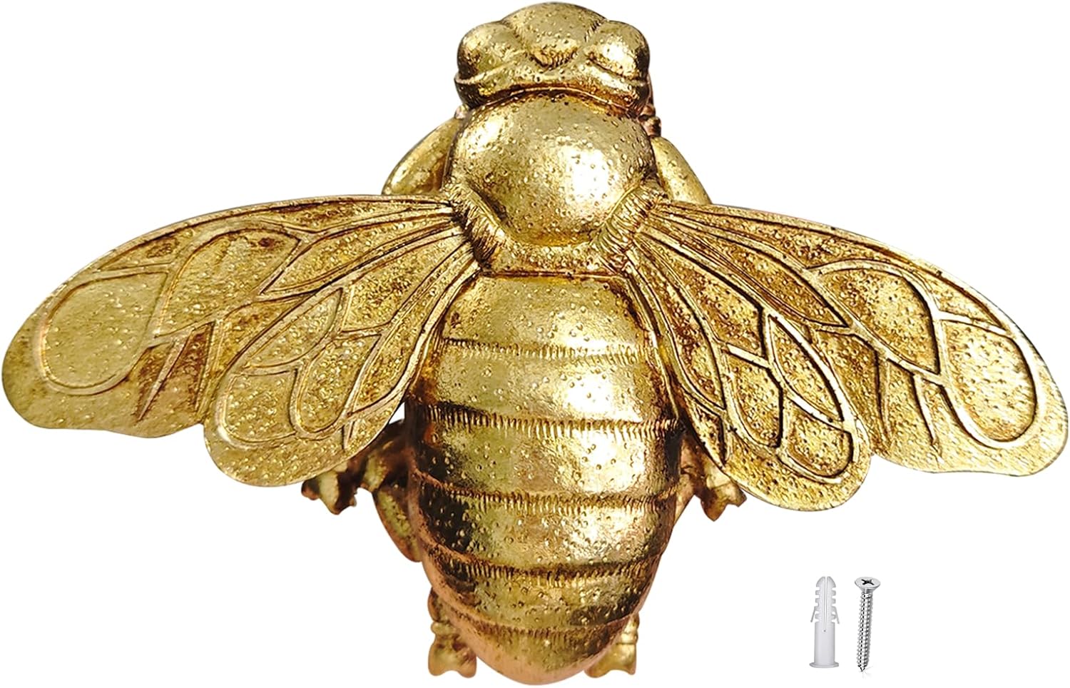 3D Gold Bee Wall Sculpture, Re - đánh giá và giá Resin Art Easy