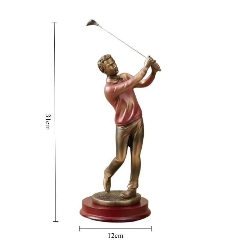 Nordic Art Home Decor Golfing  - đánh giá và giá Resin Art Name