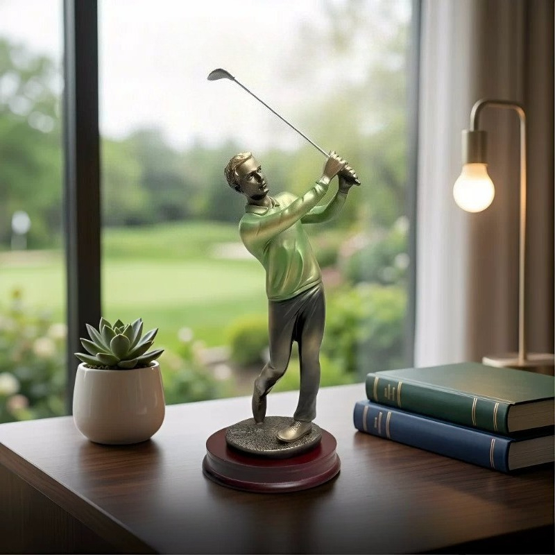 Nordic Art Home Decor Golfing  - đánh giá và giá Resin Art Name