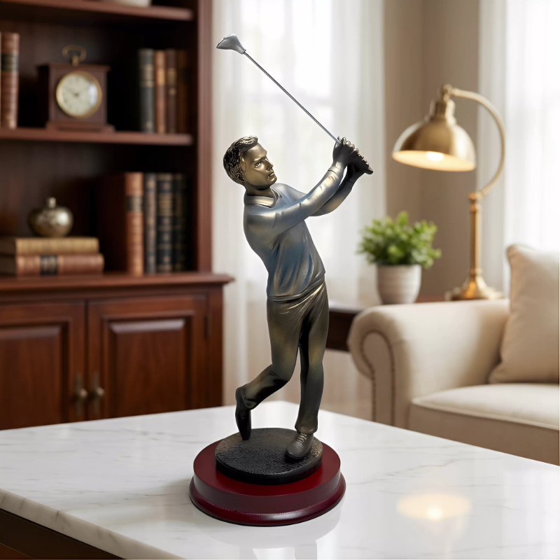 Nordic Art Home Decor Golfing  - đánh giá và giá Resin Art Name