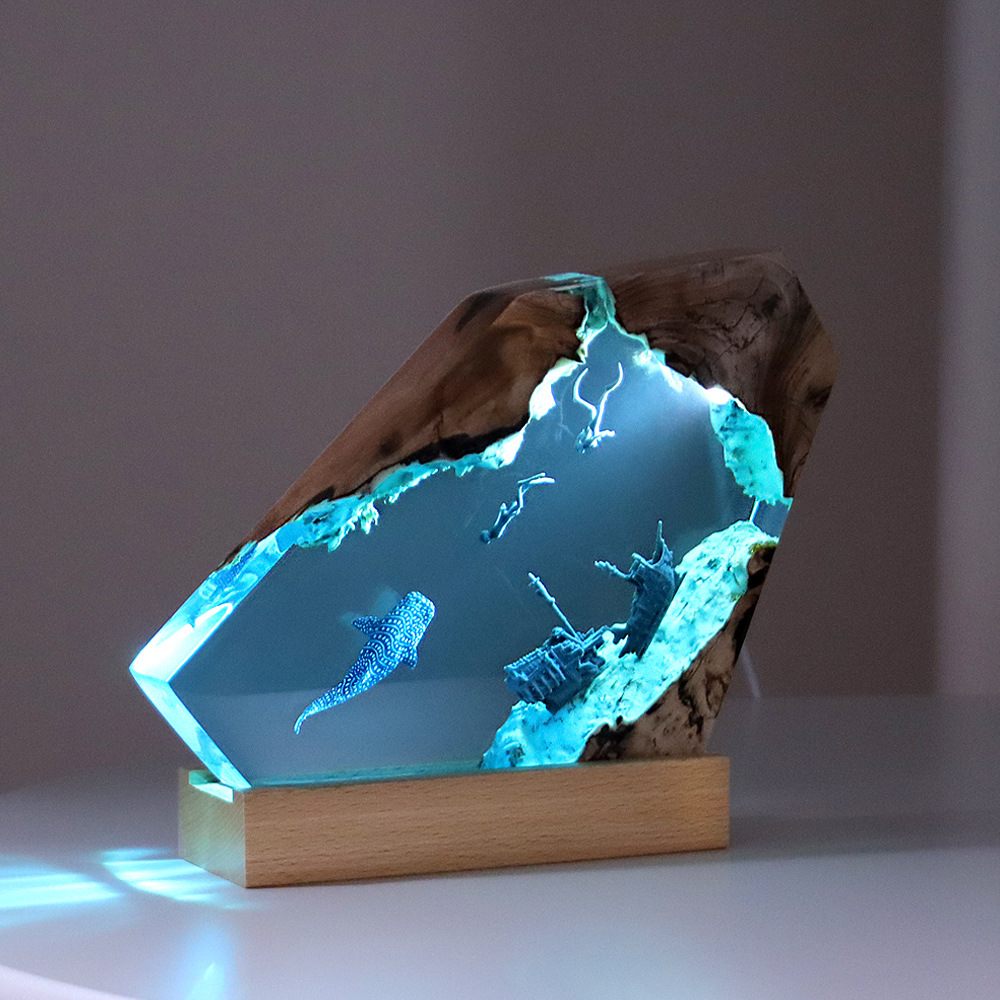 New Creative Indoor Bedroom Of - đánh giá và giá Resin Art Lamp