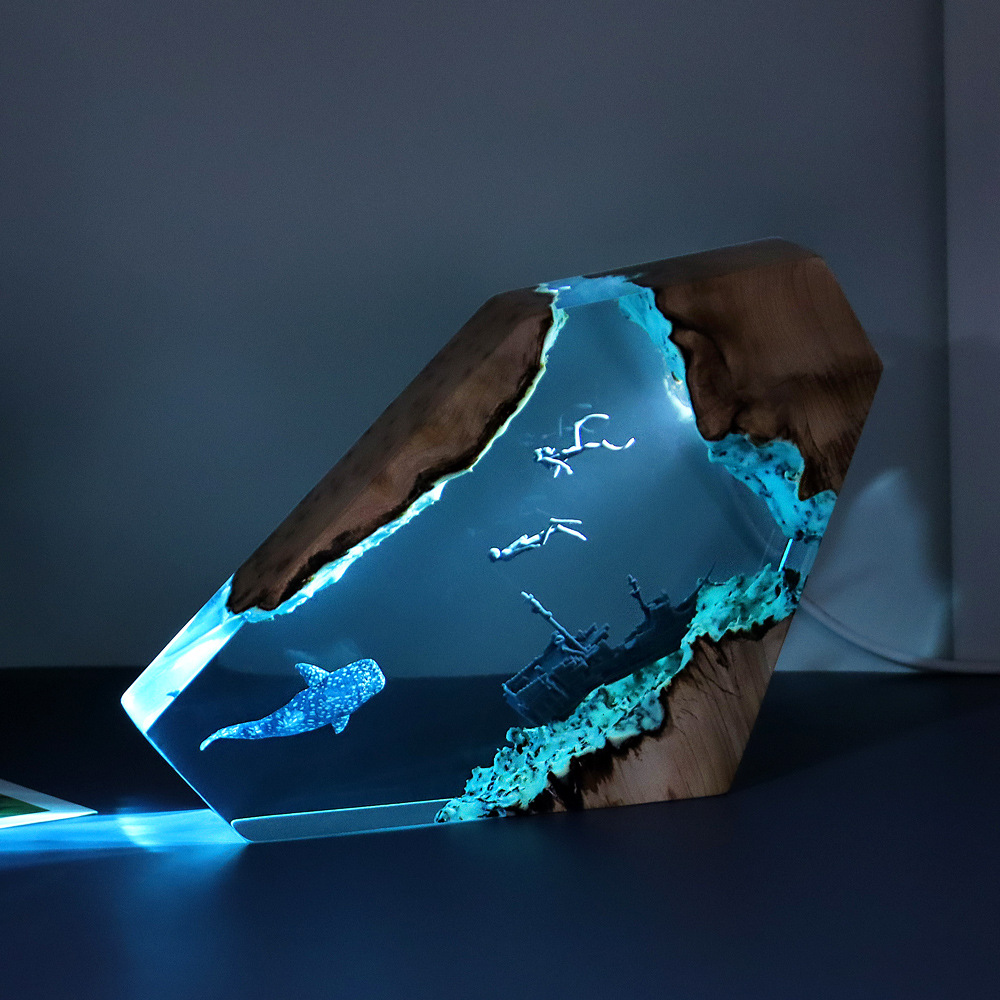 New Creative Indoor Bedroom Of - đánh giá và giá Resin Art Lamp